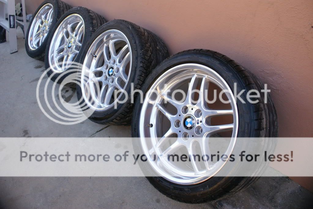 FS M Parallel 18" Staggered Rims OEM E38!!! Hubs Bored For E39 Also!!!