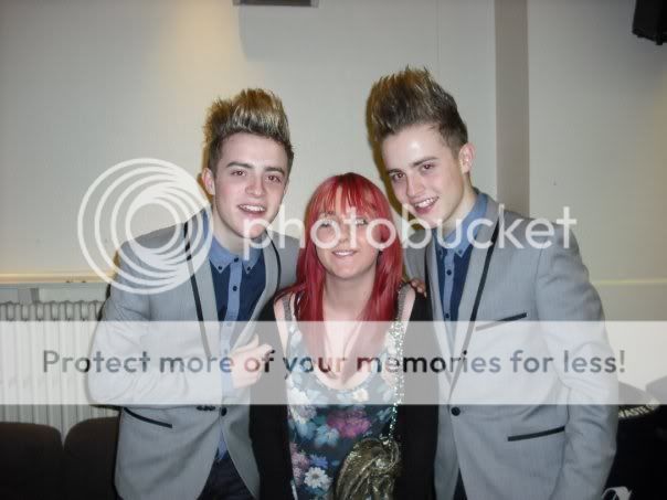 Jedward with Storm